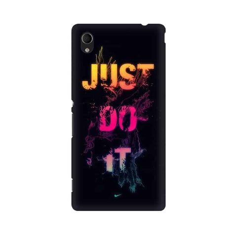 Just Do it Mobile Cover For Sony Xperia M4 Aqua