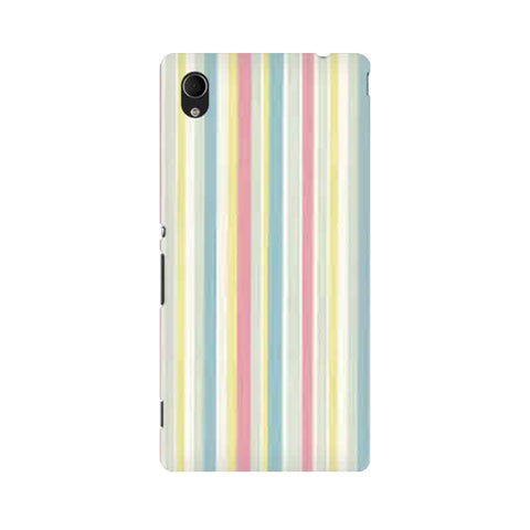 Pastel Lines Mobile Cover For Sony Xperia M4 Aqua
