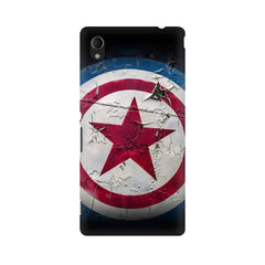 Captain America Mobile Cover For Sony Xperia M4 Aqua