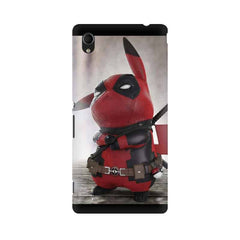 Red Pikachu Mobile Cover For Sony Xperia M4 Aqua