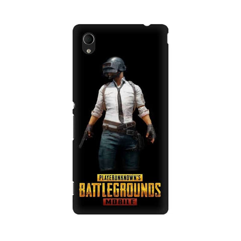 Battle Grounds Soldier Mobile Cover For Sony Xperia M4 Aqua