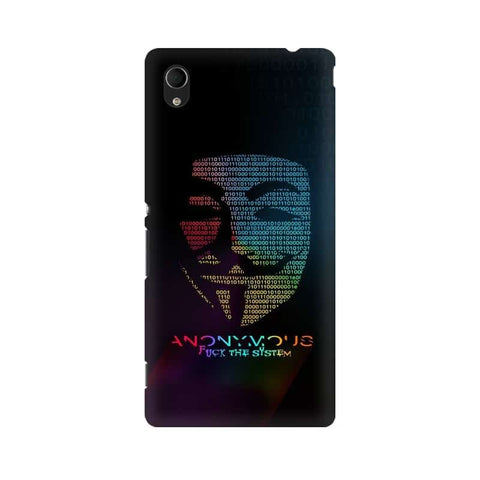 Anon Hackers Mobile Cover For Sony Xperia M4 Aqua