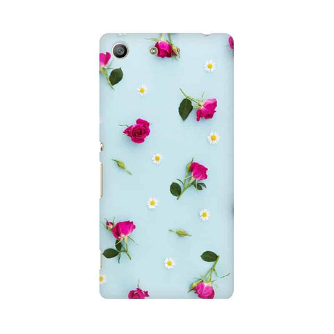 Floral Background Mobile Cover For Sony Xperia M5