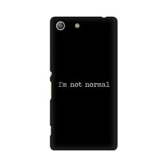 I'm not Normal Mobile Cover For Sony Xperia SP M35H