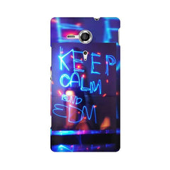Keep Calm And EDM Mobile Cover For Sony Xperia SP M35H