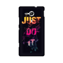 Just Do it Mobile Cover For Sony Xperia SP M35H