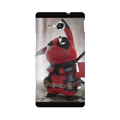 Red Pikachu Mobile Cover For Sony Xperia SP M35H