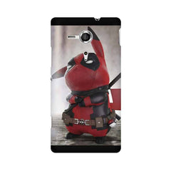 Red Pikachu Mobile Cover For Sony Xperia SP M35H