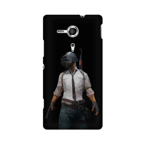 PUBG Printed Mobile Cover For Sony Xperia SP M35H