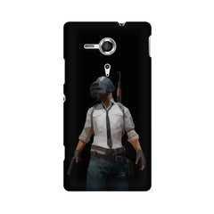 PUBG Printed Mobile Cover For Sony Xperia SP M35H