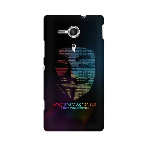 Anon Hackers Mobile Cover For Sony Xperia SP M35H