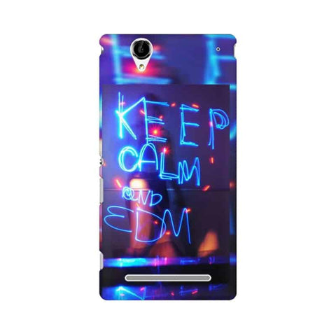 Keep Calm And EDM Mobile Cover For Sony Xperia T2 Ultra