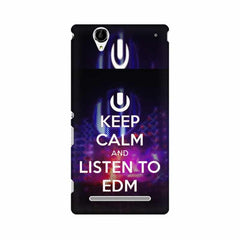 Keep Calm And Listen To EDM Mobile Cover For Sony Xperia T2 Ultra