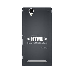 HTML Mobile Cover For Sony Xperia T2 Ultra