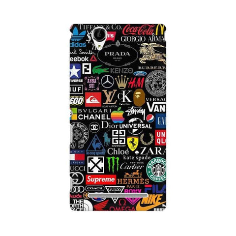Brands Logo's Mobile Cover For Sony Xperia Z2 L50W