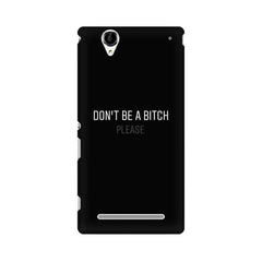 Don't be a Bitch Please Mobile Cover For Sony Xperia Z2 L50W