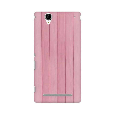 Pink Wood Mobile Cover For Sony Xperia T2 Ultra