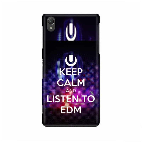 Keep Calm And Listen To EDM Mobile Cover For Sony Xperia Z2 L50W