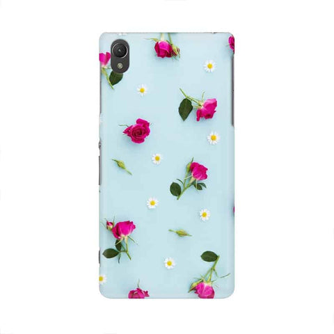 Floral Background Mobile Cover For Sony Xperia Z2 L50W
