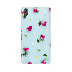 Floral Background Mobile Cover For Sony Xperia Z2 L50W