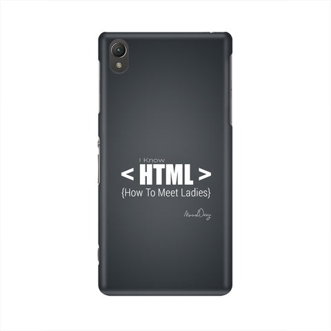 HTML Mobile Cover For Sony Xperia Z2 L50W