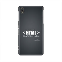 HTML Mobile Cover For Sony Xperia Z2 L50W