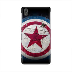 Captain America Mobile Cover For Sony Xperia Z2 L50W