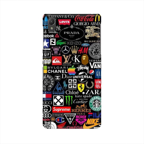 Brands Logo's Mobile Cover For Sony Xperia Z5