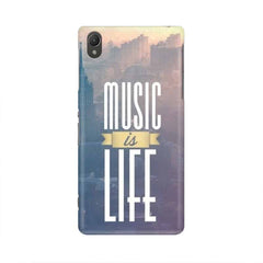 Music is Life Mobile Cover For Sony Xperia Z5
