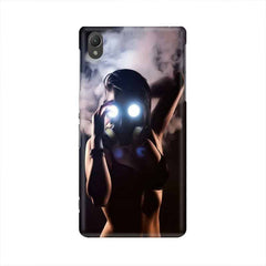 Gas Mask Girl Mobile Cover For Sony Xperia Z5