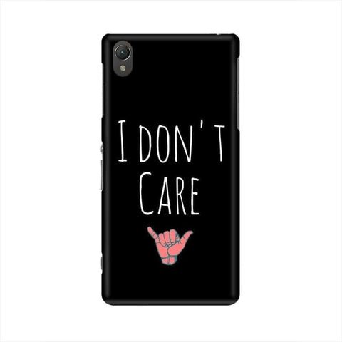 I Don't Care Mobile Cover For Sony Xperia Z5