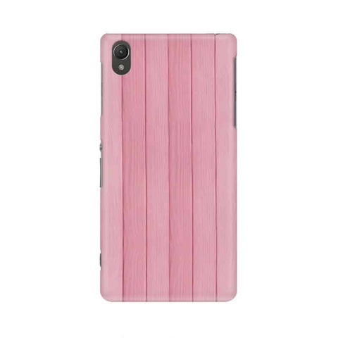 Pink Wood Mobile Cover For Sony Xperia Z5