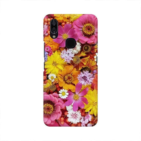 Colorful Flowers Background Mobile Cover For Vivo NEX A