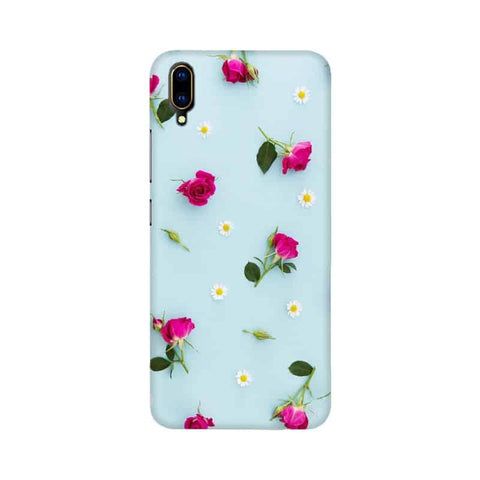 Floral Background Mobile Cover For Vivo V11Pro