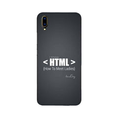 HTML Mobile Cover For Vivo V11Pro