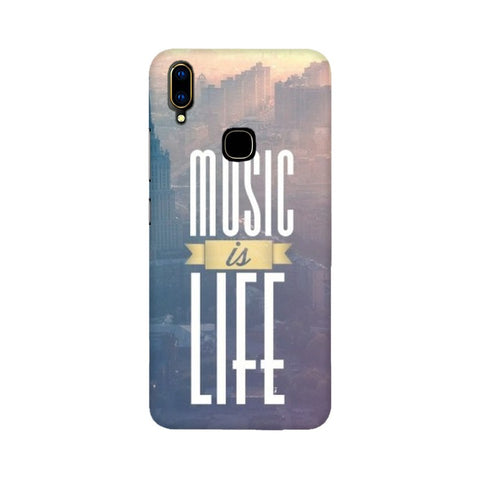 Music is Life Mobile Cover For Vivo V11 i