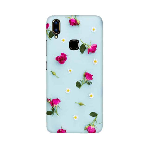 Floral Background Mobile Cover For Vivo V11 i