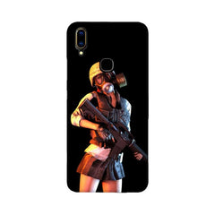 Mask Girl Mobile Cover For Vivo V11 i