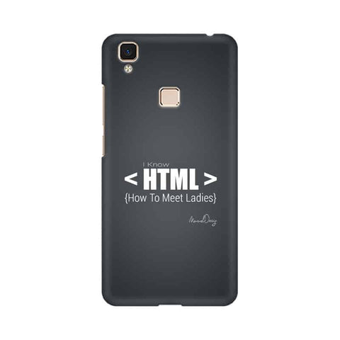 HTML Mobile Cover For Vivo V3 Max