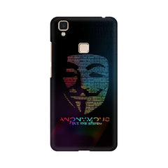 Anon Hackers Mobile Cover For Vivo V3 Max