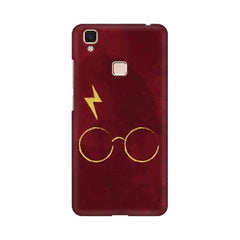 Symbols of Harry Potter Mobile Cover For Vivo V3 Max