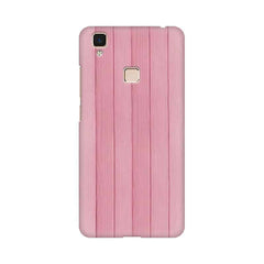 Pink Wood Mobile Cover For Vivo V3 Max