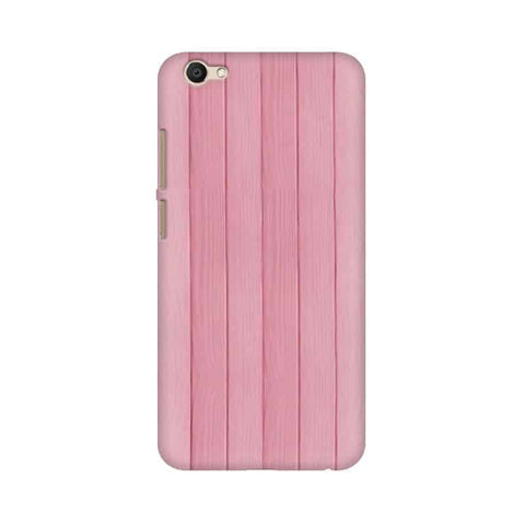 Pink Wood Mobile Cover For Vivo V5