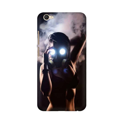 Gas Mask Girl Mobile Cover For Vivo V5s