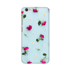 Floral Background Mobile Cover For Vivo V5s