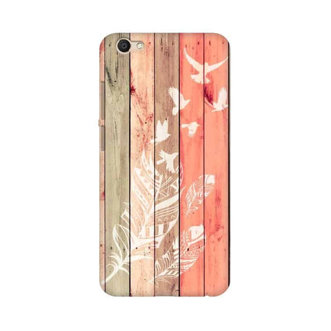 Wood Style Mobile Cover For Vivo V5s