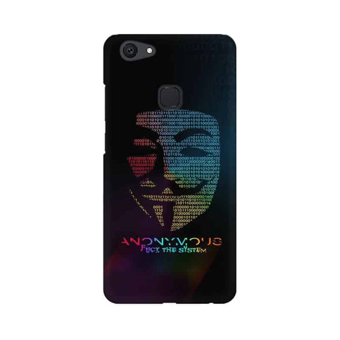 Anon Hackers Mobile Cover For Vivo V7 Plus