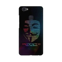 Anon Hackers Mobile Cover For Vivo V7 Plus