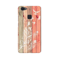 Wood Style Mobile Cover For Vivo V7