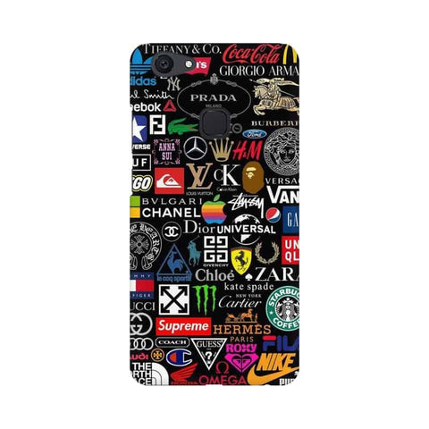 Brands Logo's Mobile Cover For Vivo V7 Plus